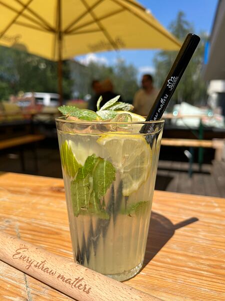 citronáda, eko brčko