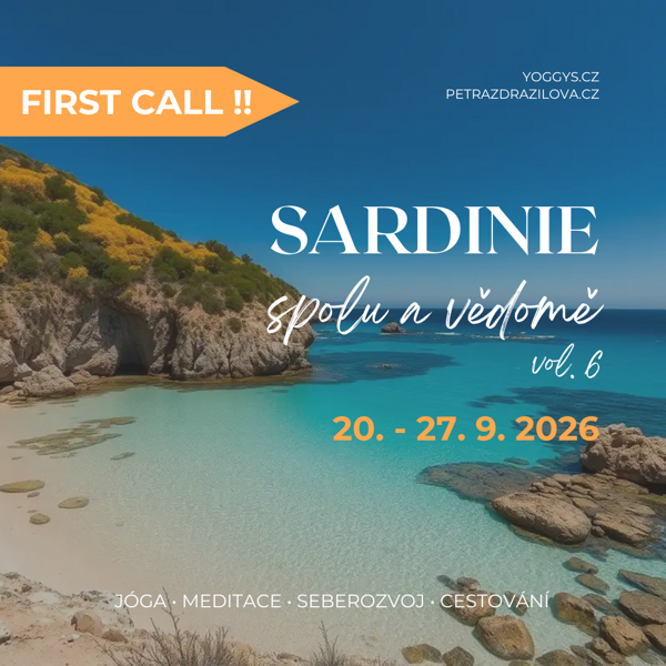Jóga Sardinie, září 2026