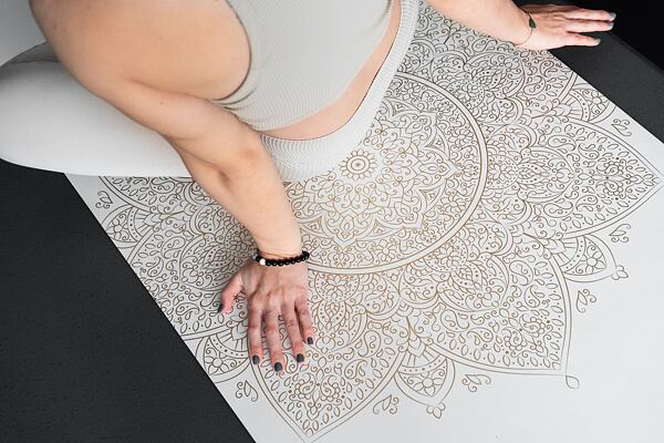 Designová podložka na cvičení