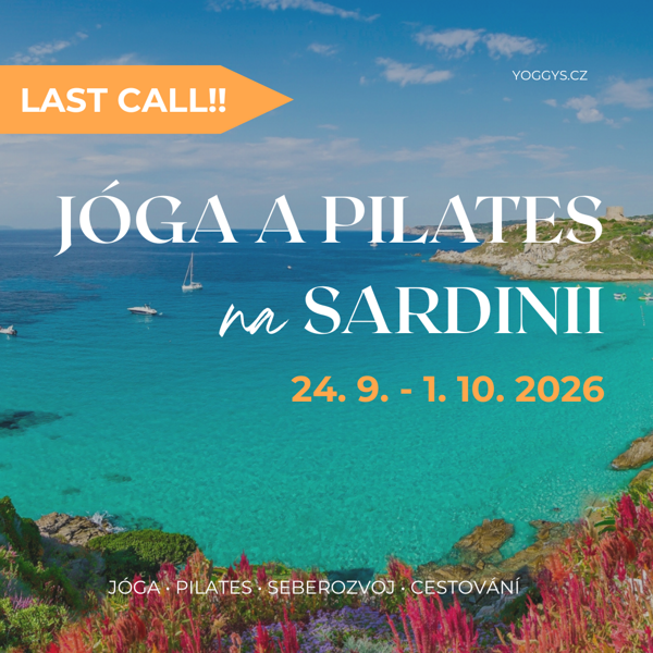 Jóga a pilates, Sardinie, září 2026