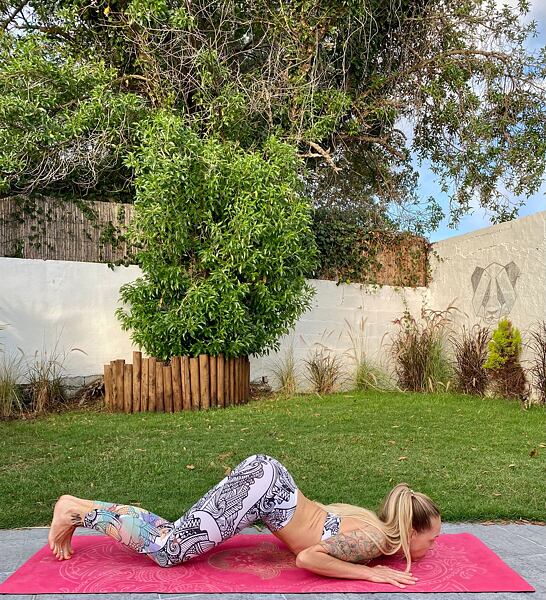 Pozdrav slunci, Ashtanga Namaskara - Pozice píďalka