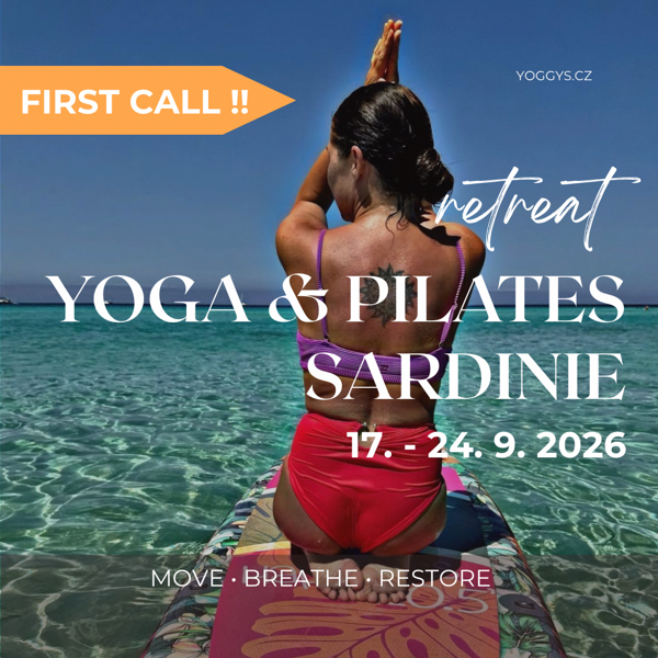 Yoga & Pilates, Sardinie, září 2026