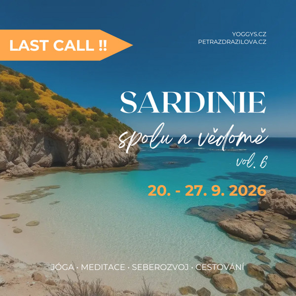Jóga Sardinie, září 2026