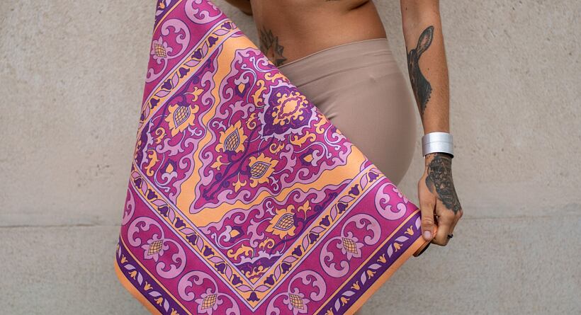 Designové podložky na jógu Orient