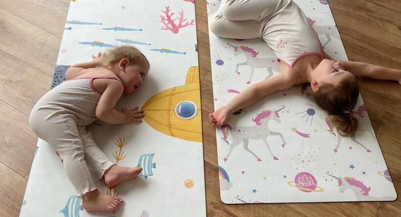 Dětské designové podložky na cvičení Junior mat
