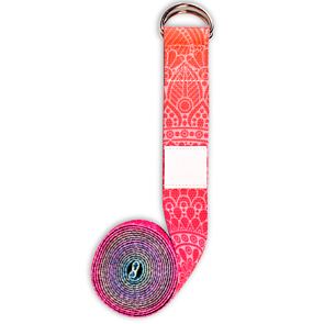 YOGGYS - YOGA STRETCHING STRAP [RAINBOW MANDALA]