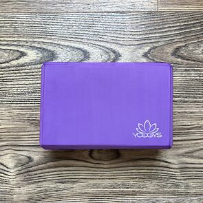 Cihlička na jógu fialová YOGGYS