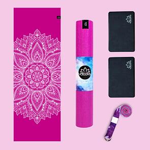 MULTIPACK SET NA JÓGU BASIC purpurová MANDALA