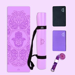 MULTIPACK SET NA JÓGU ALL HAMSA PURPLE