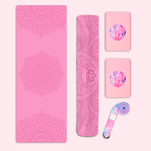 MULTIPACK SET NA JÓGU BASIC MANDALA PINK