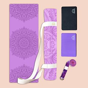 MULTIPACK SET NA JÓGU ALL MANDALA LILA