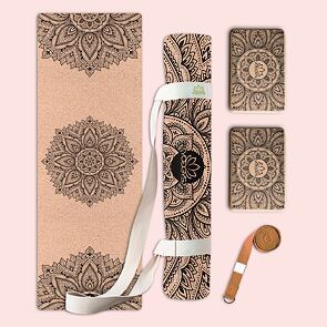 MULTIPACK SET NA JÓGU CORK INFINITY NATURAL