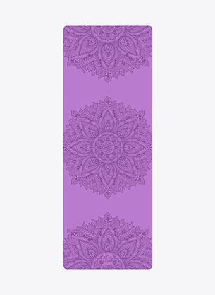 Neklouzavá podložka na jógu MANDALA LILA