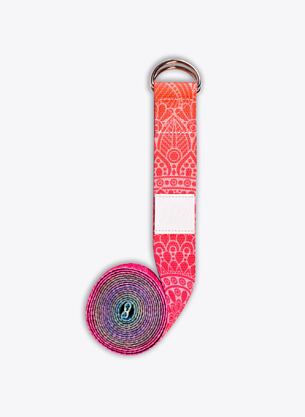 YOGGYS - YOGA STRETCHING STRAP [RAINBOW MANDALA]