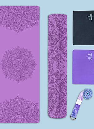 MULTIPACK SET NA JÓGU BASIC MANDALA LILA