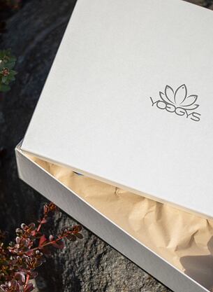 Dárková krabice - krémová