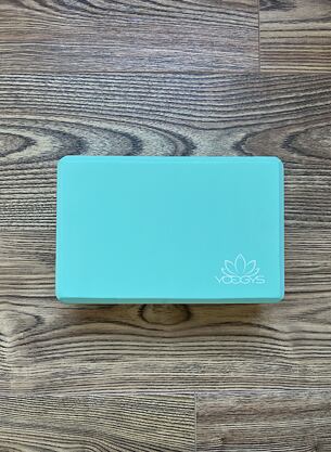 Cihlička na jógu zelená YOGGYS