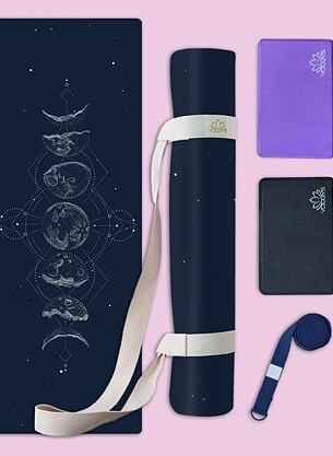 MULTIPACK SET NA JÓGU DESIGN MOON PHASE