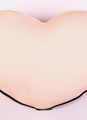 Meditační polštář krémové SRDCE