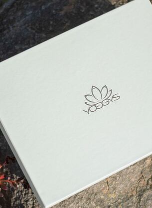 Dárková krabice - zelenkavá