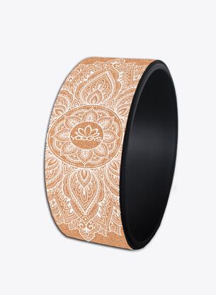 Kruh na jógu WHITE MANDALA NATURAL