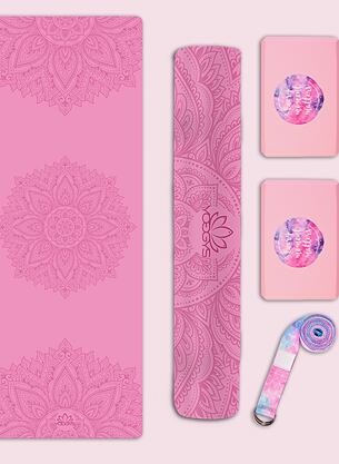 MULTIPACK SET NA JÓGU BASIC MANDALA PINK