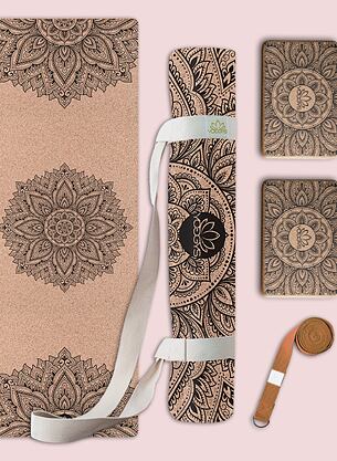 MULTIPACK SET NA JÓGU CORK INFINITY NATURAL