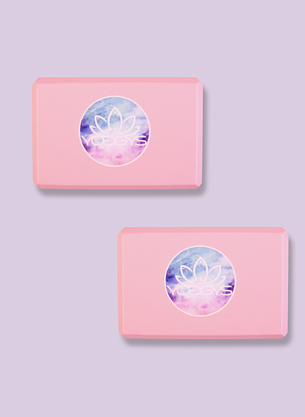 Výhodný set bloků růžová YOGGYS