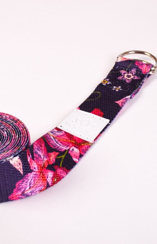 YOGGYS - YOGA STRETCHING STRAP [WILD ORCHID]