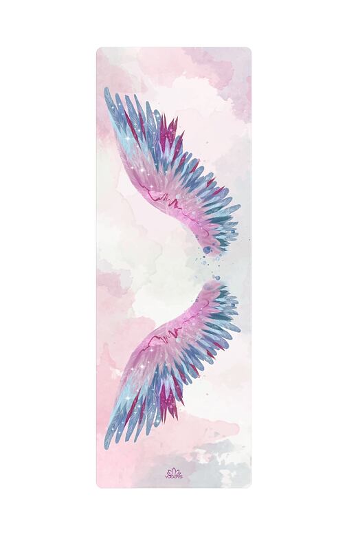Designová podložka na jógu OPEN YOUR WINGS