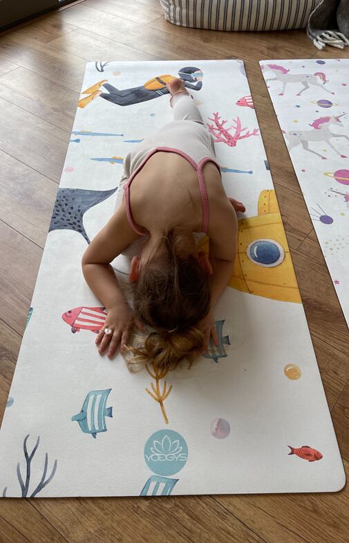 podložka na cvičení pro děti, dětská jógová podložka, SCUBA DIVER
