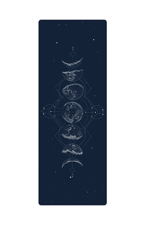 Designová podložka na jógu MOON PHASE