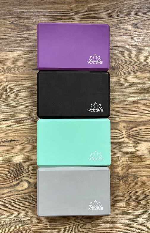 Cihlička na jógu zelená YOGGYS