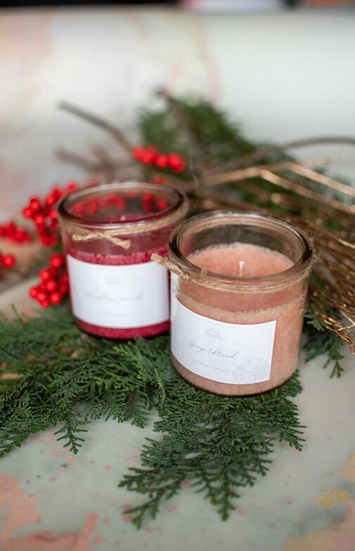 aromaterapie, přírodní svíčka, perníček, vánoční perník, ginger bread