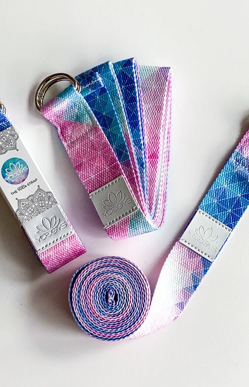 YOGGYS - YOGA STRETCHING STRAP [DIAMONDS]