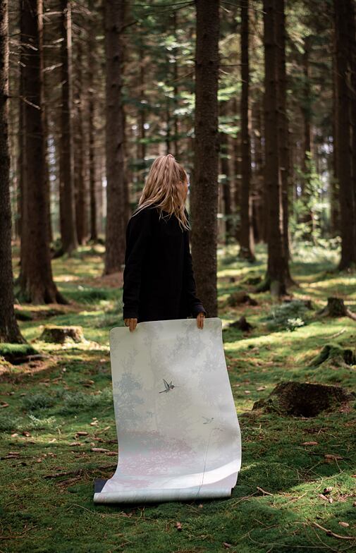 podložka na jógu, jógová neklouzavá podložka, jógamatka, protiskluzová 