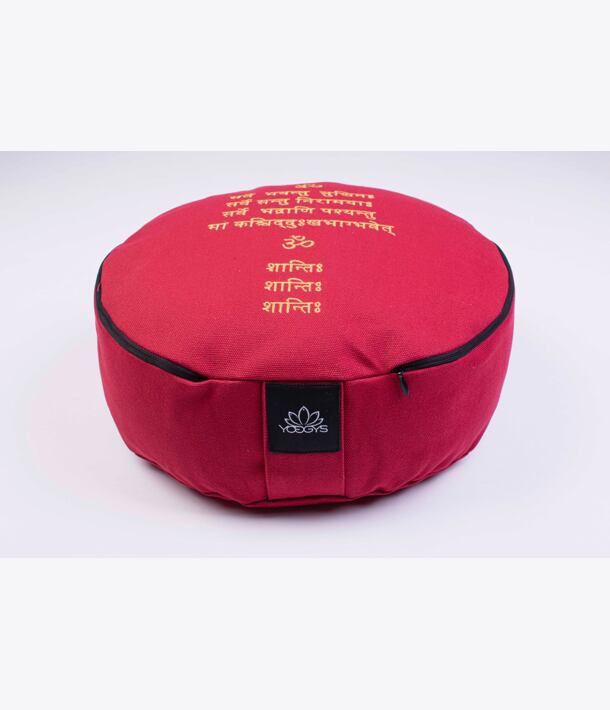 Meditační polštář červená MANTRA