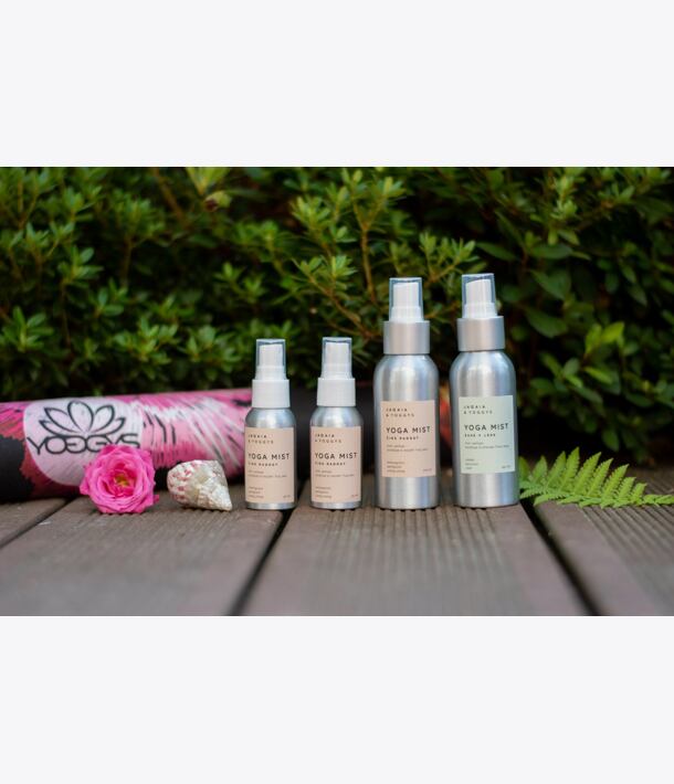 Aromaterapeutický sprej, Yoga mist, čistící sprej na podložku