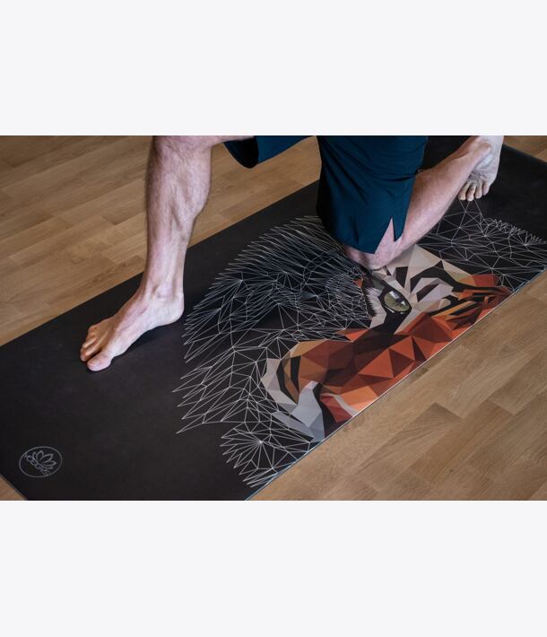tygr, tiger, rok tygra, jógová podložka, podložka na jógu, jógamatka, yoga mat