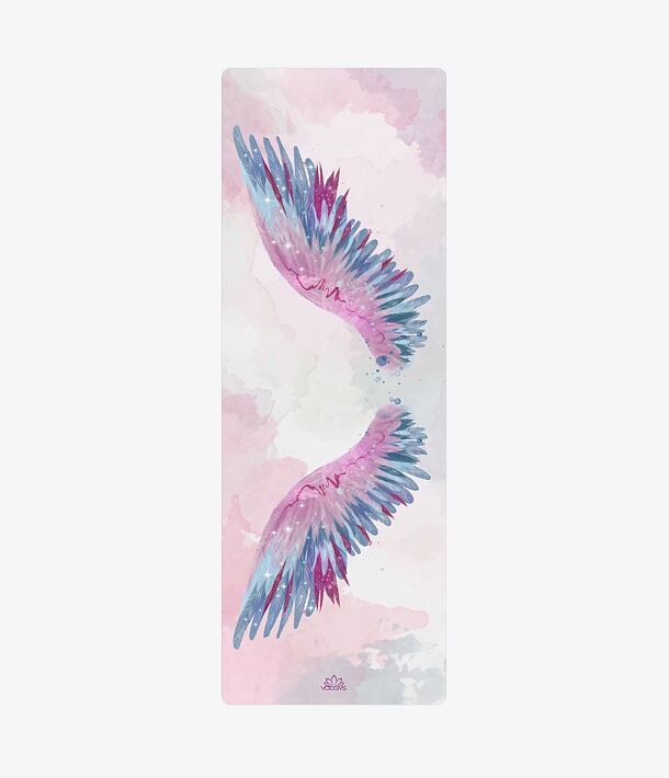 Designová podložka na jógu OPEN YOUR WINGS