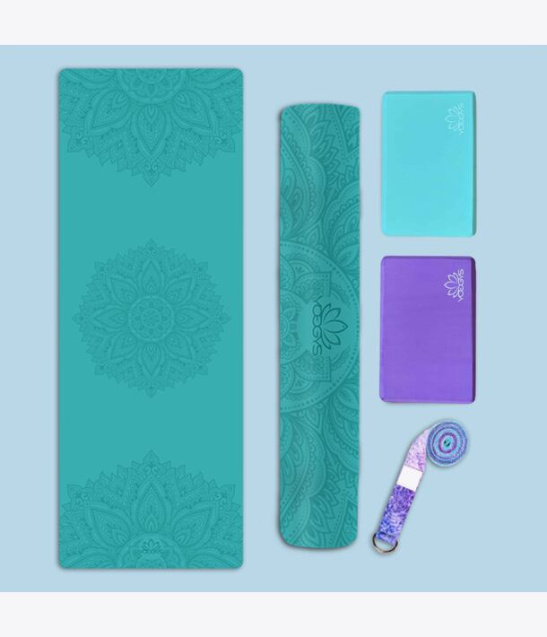 MULTIPACK SET NA JÓGU BASIC MANDALA AZURE