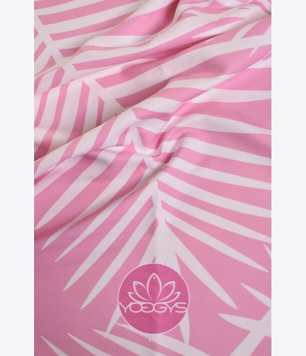 YOGGYS [PINK TROPICAL] ručník na jógu
