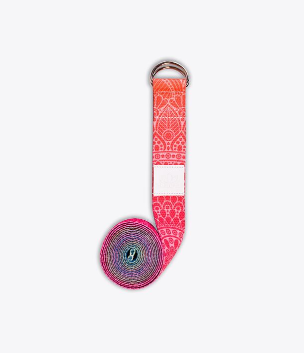 YOGGYS - YOGA STRETCHING STRAP [RAINBOW MANDALA]