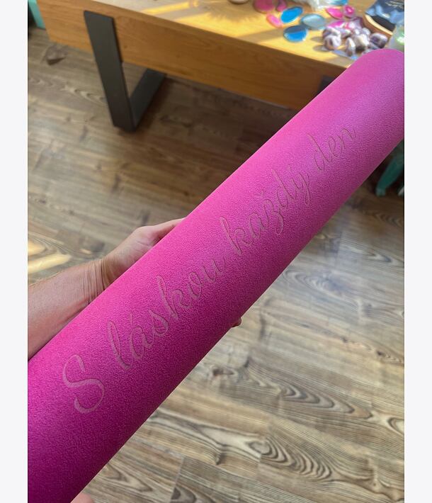 Gravírování na podložku