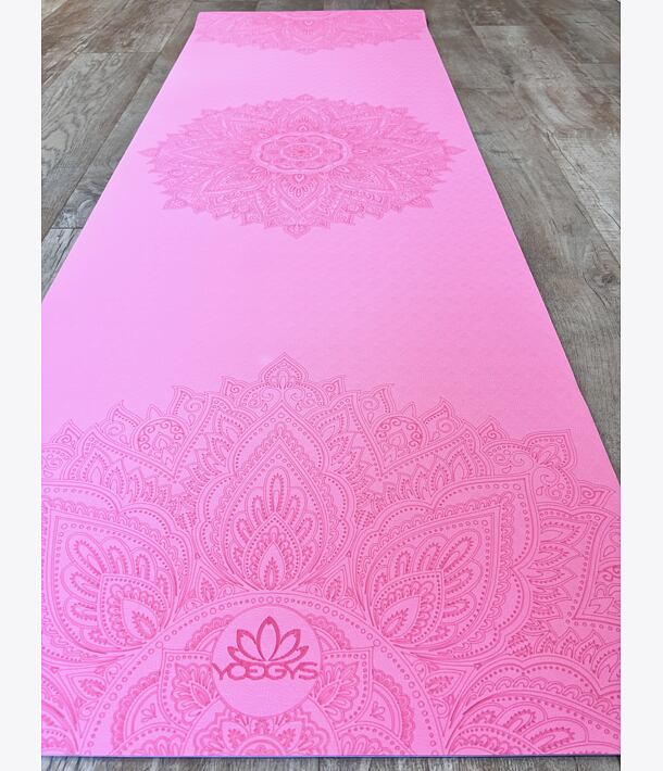 Podložka na cvičení BASIC MANDALA PINK