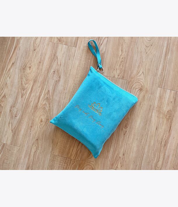 Luxusní přenosná taška na cestovní podložku tyrkysová