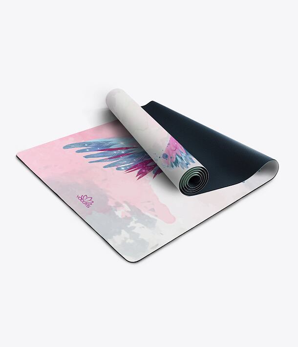 Designová podložka na jógu OPEN YOUR WINGS