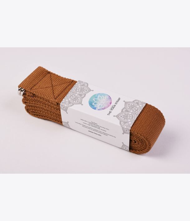 YOGGYS - STRETCHING STRAP JÓGOVÝ POPRUH [BRONZOVÁ]