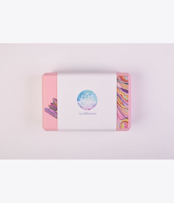 YOGGYS Cihlička na jógu růžová LOTUS BLOSSOM