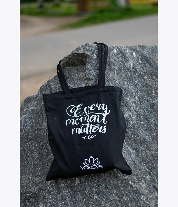 Yoggys eco taška - every moment matters